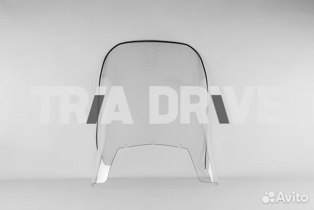 Стекло ветровое на снегоход Yamaha Bravo(62см,3мм)