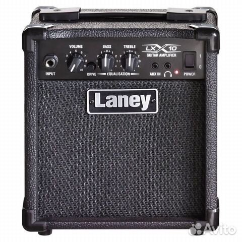 Гитарный комбо 10 Вт, цвет черный Laney LX10