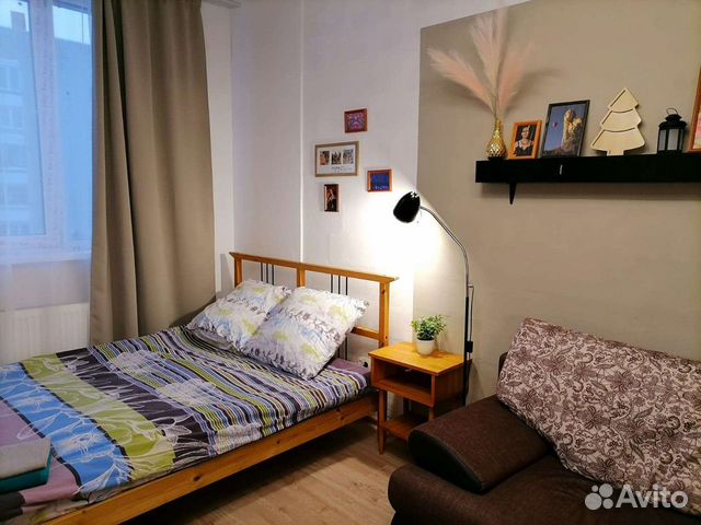 

Квартира-студия, 25 м², 2 кровати