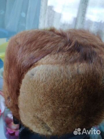 Норковая шапка мужская 55 64