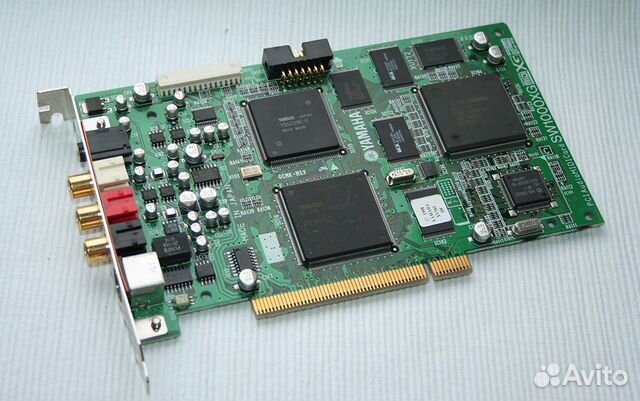 Редкая звуковая карта Yamaha SW1000XG