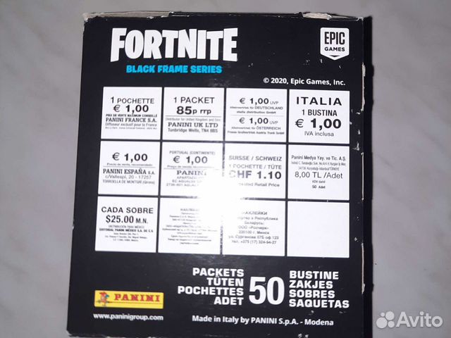 Где продаются наклейки fortnite