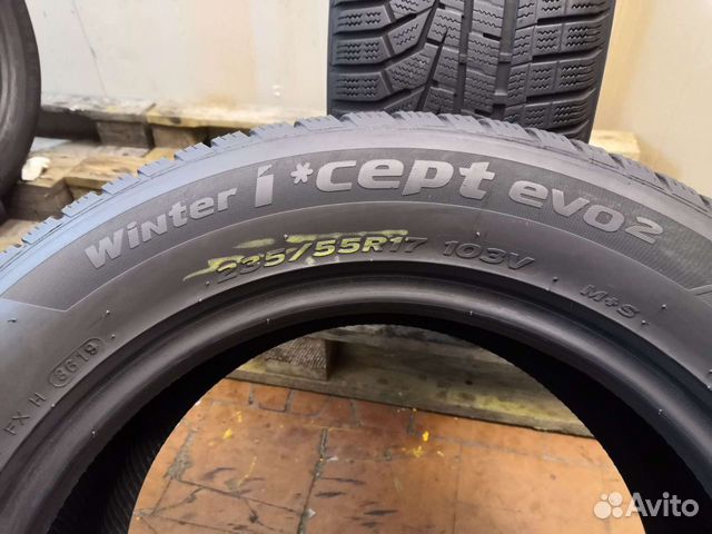 Hankook Winter I'Cept EVO2 235/55 R17, 1 шт