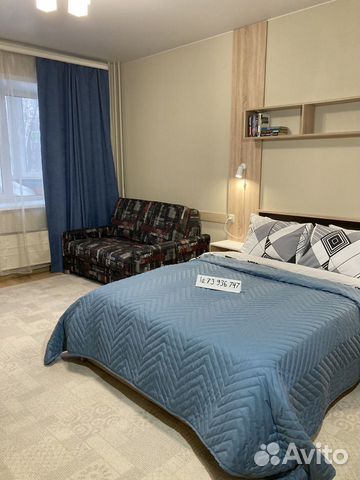 

1-к. квартира, 48,4 м², 2 кровати