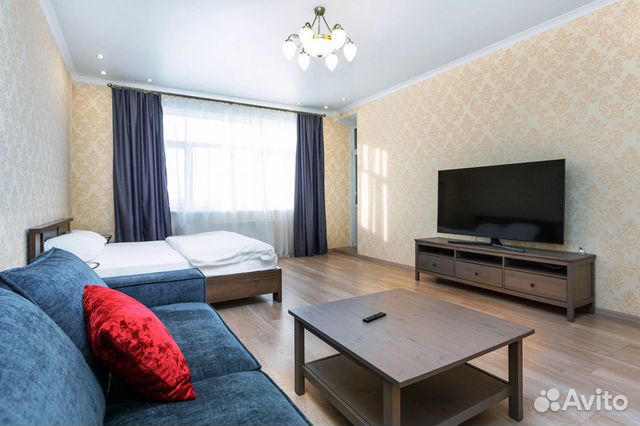 

1-к. квартира, 62 м², 3 кровати
