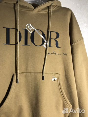 Женская толстовка Dior с капюшоном