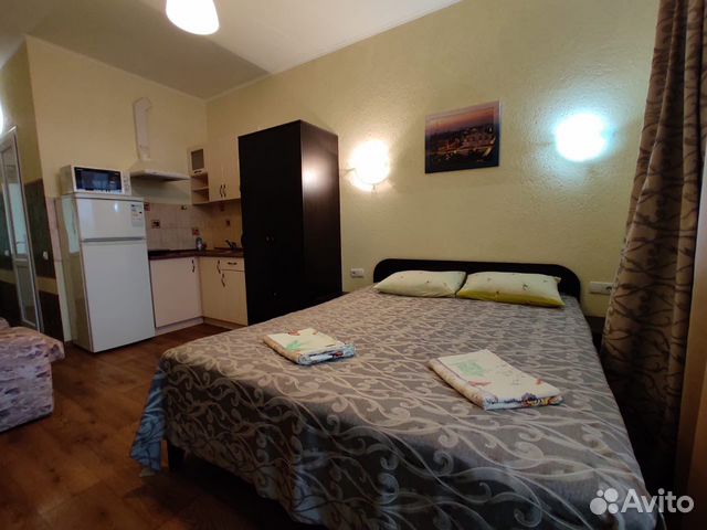 

Квартира-студия, 25 м², 2 кровати