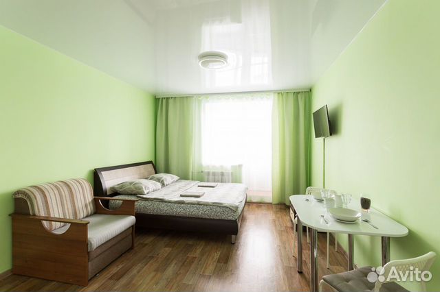 

Квартира-студия, 28 м², 2 кровати