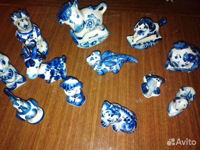 Гжель. Коллекция 12 фигурок, Зодиак