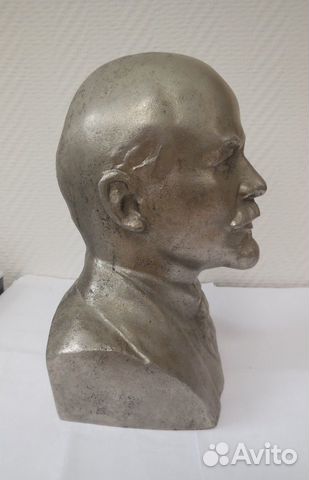 Бюст В.И.Ленина, СССР, скульптор Теплов Н.А