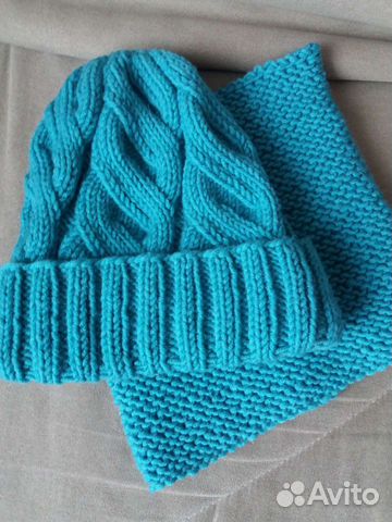 Шапка вязаная зима/весна