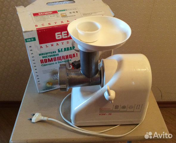 Электромясорубка белвар- кэм 36