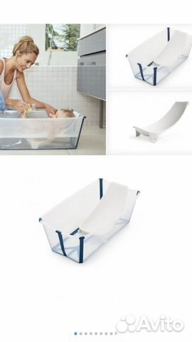 Ванночка stokke с горкой