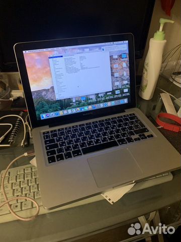 Apple MacBook Pro 13.3 mid 2010 + SSD 250 +4gb RAM