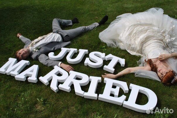 Надпись из пенопоаста