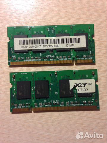 DDR2-667MHz-CL5, SO-dimm, 2 шт. по 512 Мb. promos DDR2-667MHz-CL5, SO-dimm, 2 шт. по 512 Мb. promos