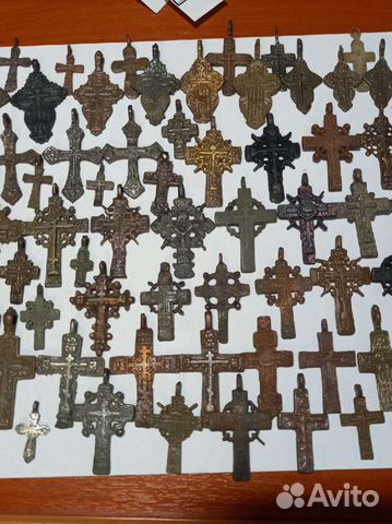 Коллекция нательных крестиков
