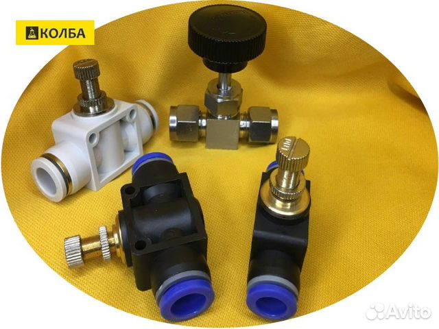 Кран игольчатый