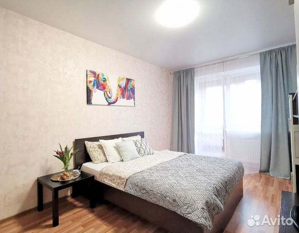 

1-к. квартира, 51 м², 2 кровати