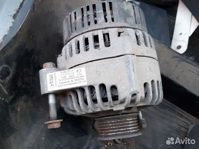 Генератор ваз 2112 80а