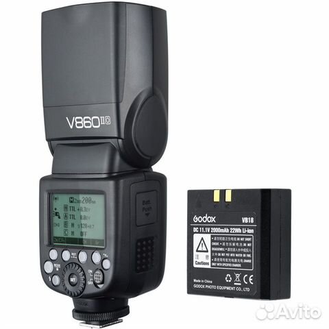 Вспышка Godox Ving V860iiin TTL для Nikon