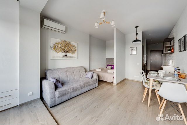 

Квартира-студия, 39 м², 2 кровати