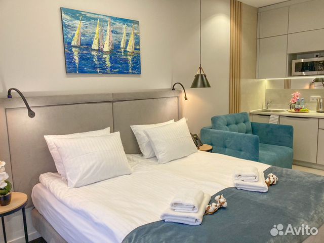 

Квартира-студия, 35 м², 1 кровать