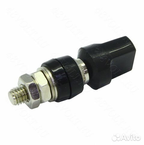 Винтовой зажим M10 черный