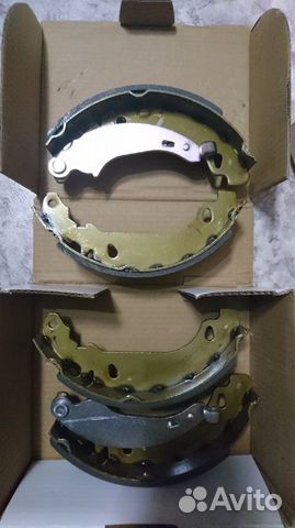 Колодки тормозные renault