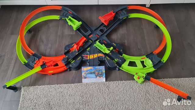 Hot wheels Трасса Грандиозное столкновение