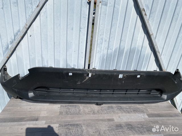 Тойота Рав 4 передний бампер юбка