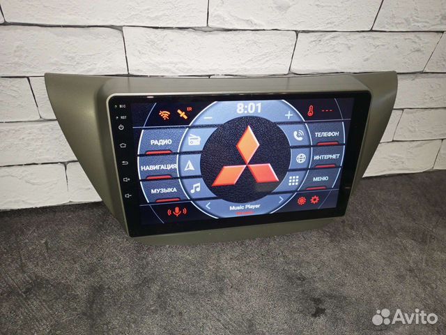 Магнитола Митсубиси Лансер 9 IPS экран