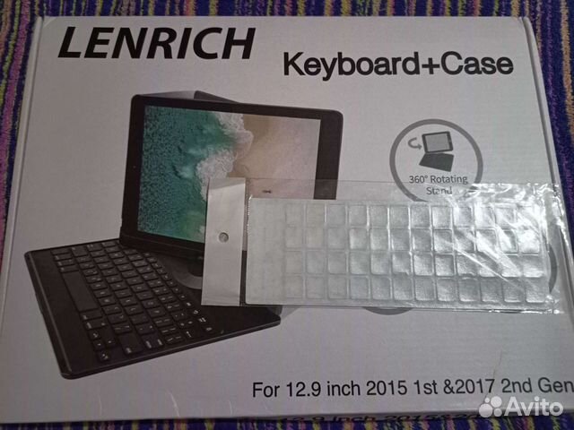 Чехол с клавиатурой новый