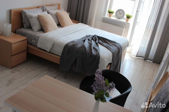 

Квартира-студия, 28 м², 1 кровать