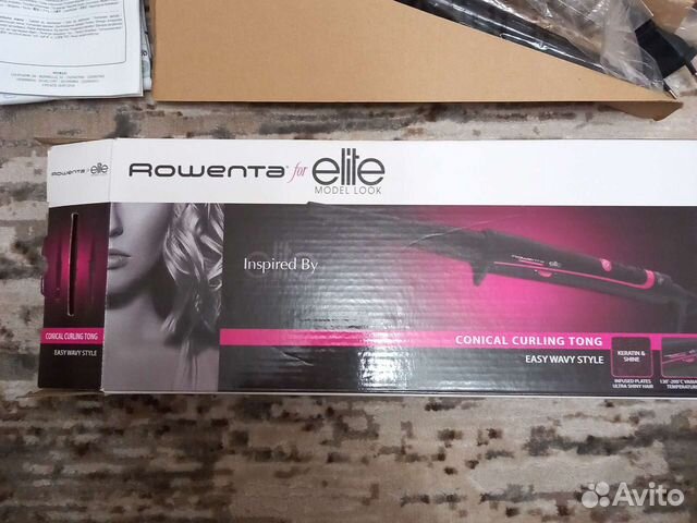 Конусная плойка Rowenta for elite model look