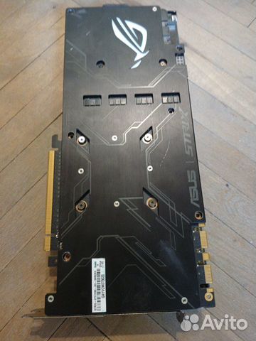 Видеокарта asus strix GTX1080 8G gaming