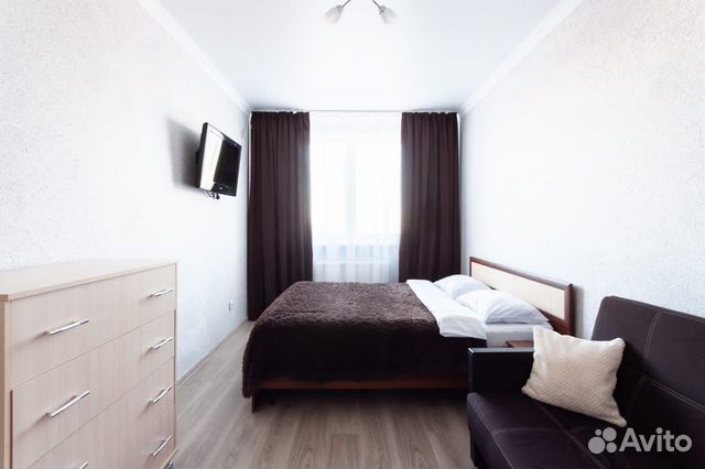 

1-к. квартира, 38 м², 2 кровати