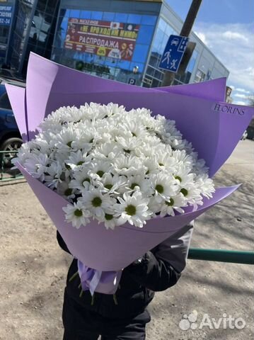 Букет гигант из ромашек