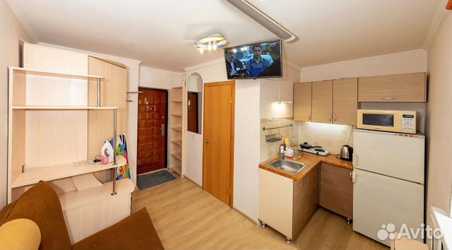 

Квартира-студия, 18 м², 1 кровать