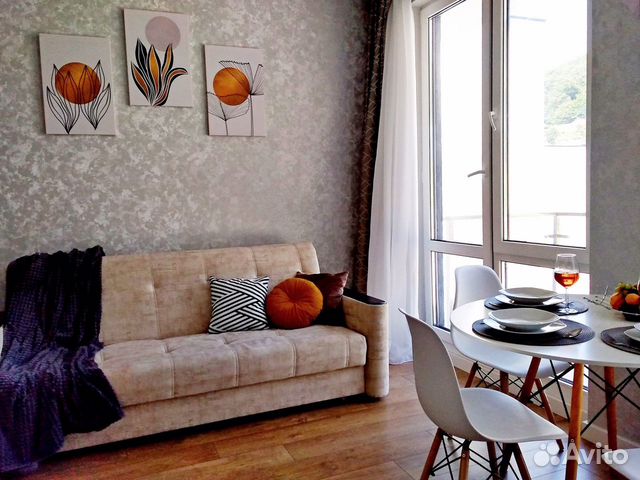

Квартира-студия, 24 м², 2 кровати