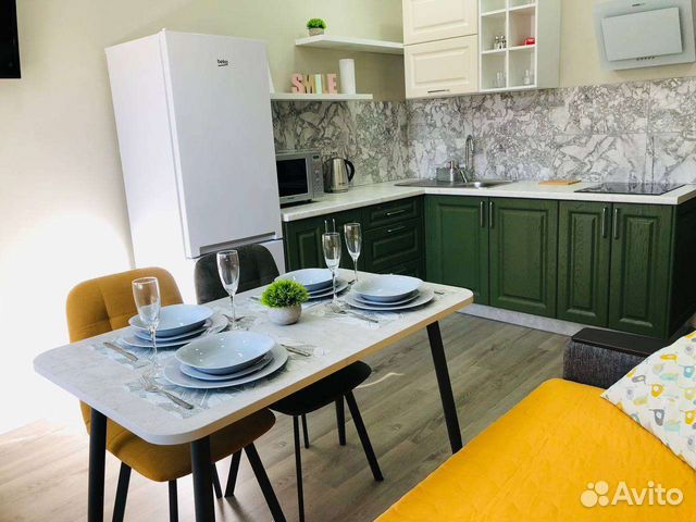 

1-к. квартира, 45 м², 2 кровати