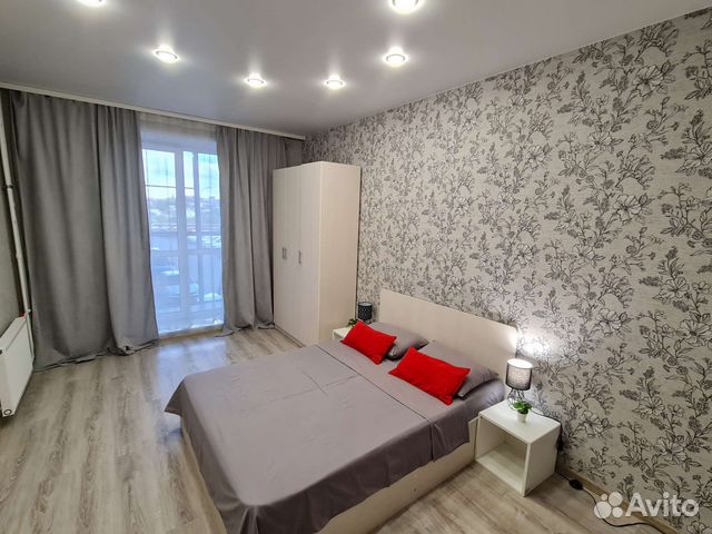 

1-к. квартира, 52 м², 2 кровати