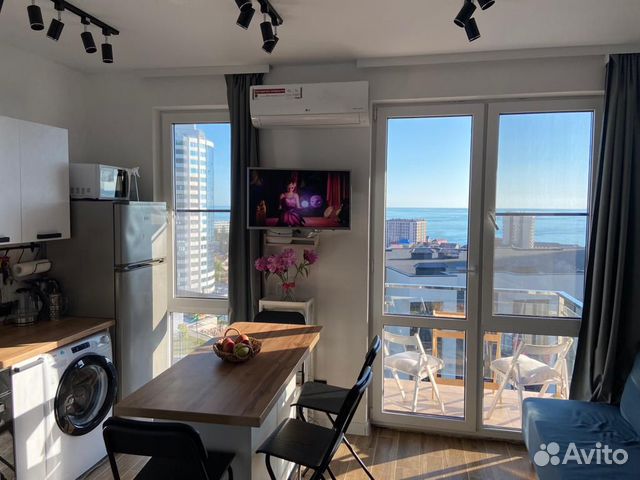 

Квартира-студия, 25 м², 3 кровати