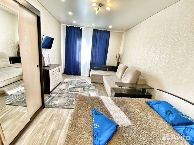 

Квартира-студия, 33 м², 2 кровати