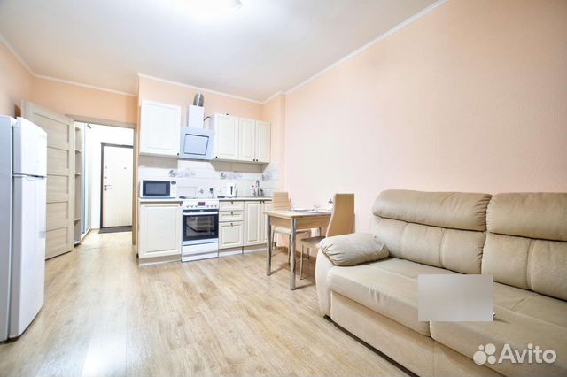 

Квартира-студия, 29 м², 2 кровати