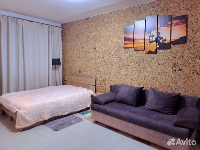

1-к. квартира, 28 м², 2 кровати