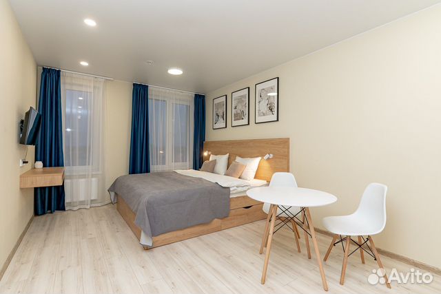 

Квартира-студия, 25 м², 2 кровати