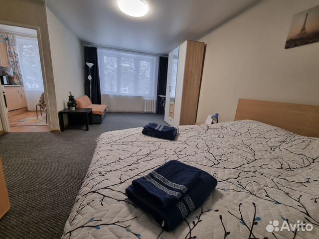 

1-к. квартира, 33 м², 2 кровати