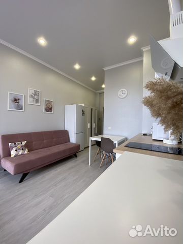 

Квартира-студия, 28 м², 1 кровать