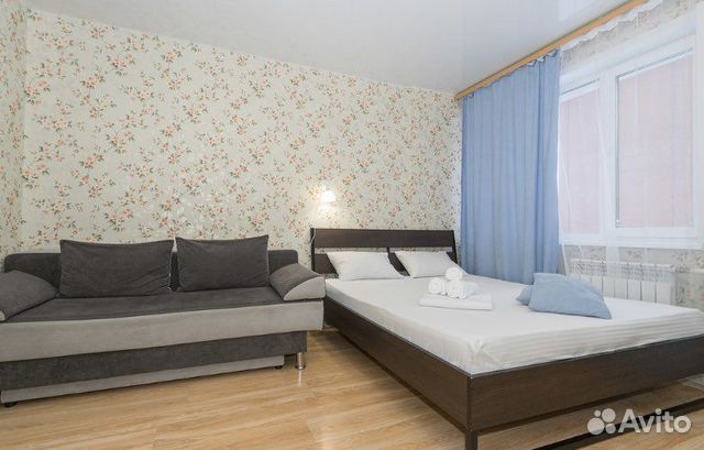 

Квартира-студия, 29 м², 2 кровати